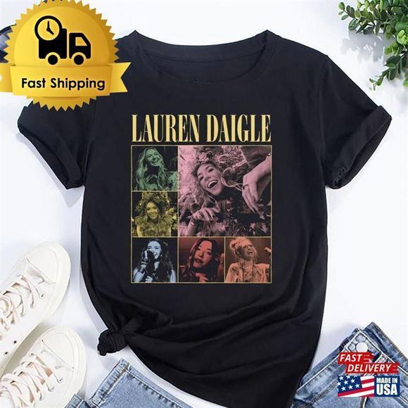 Lauren Daigle Bootleg T-Shirt The Kaleidoscope Tour Fan - Picture 1 of 4